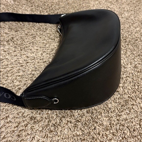 Coach 'Pace' Crossbody Bag-Black Leather - Picture 10 of 11